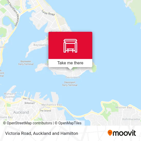 Victoria Road map