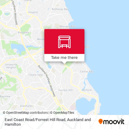 East Coast Road / Forrest Hill Road地图