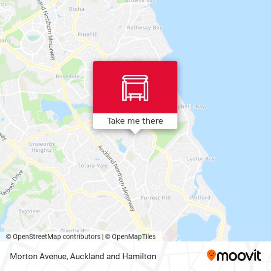 Morton Avenue map
