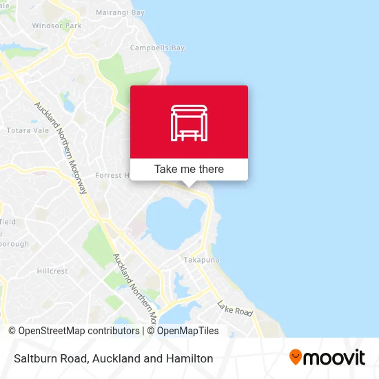 Saltburn Road map