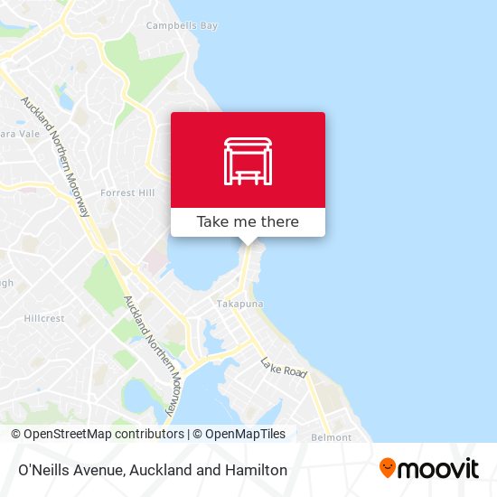 O'Neills Avenue map