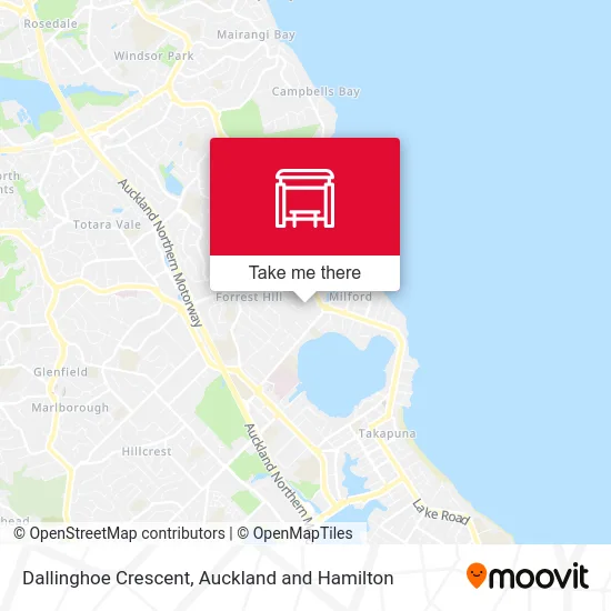 Dallinghoe Crescent map