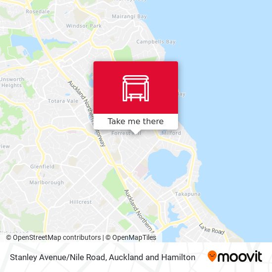 Stanley Avenue/Nile Road map