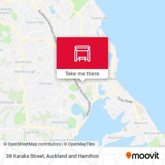 38 Karaka Street map