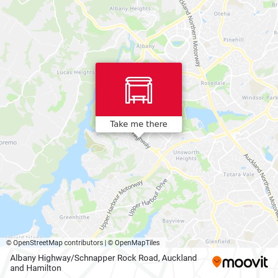 Albany Highway / Schnapper Rock Road map