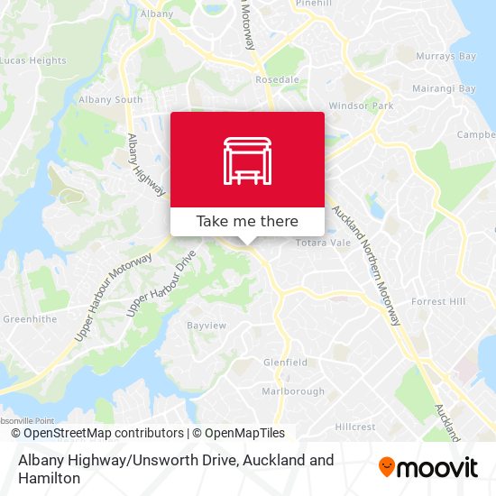 Albany Highway/Unsworth Drive地图