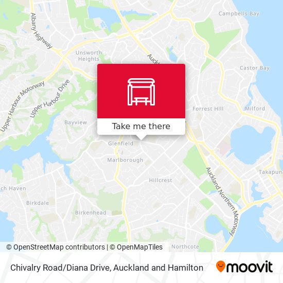 Chivalry Road/Diana Drive map