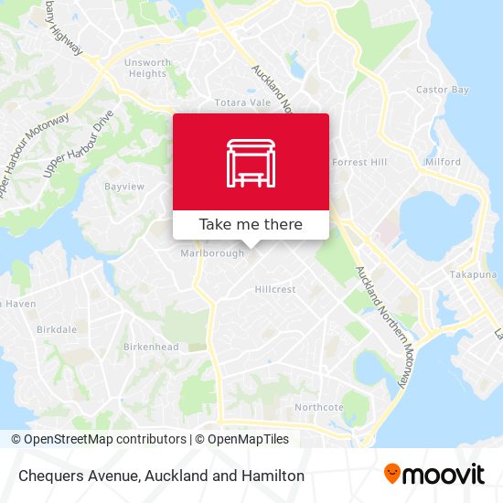 Chequers Avenue map