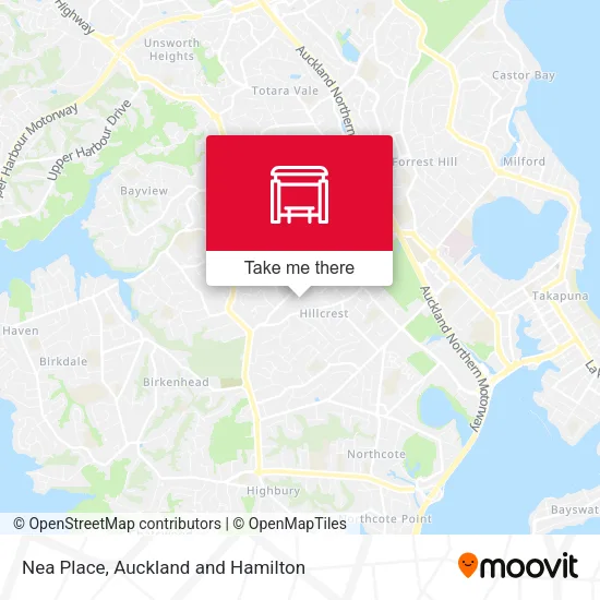 Nea Place map