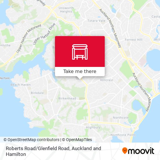 Roberts Road/Glenfield Road地图