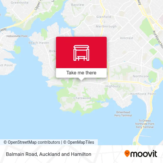 Balmain Road map
