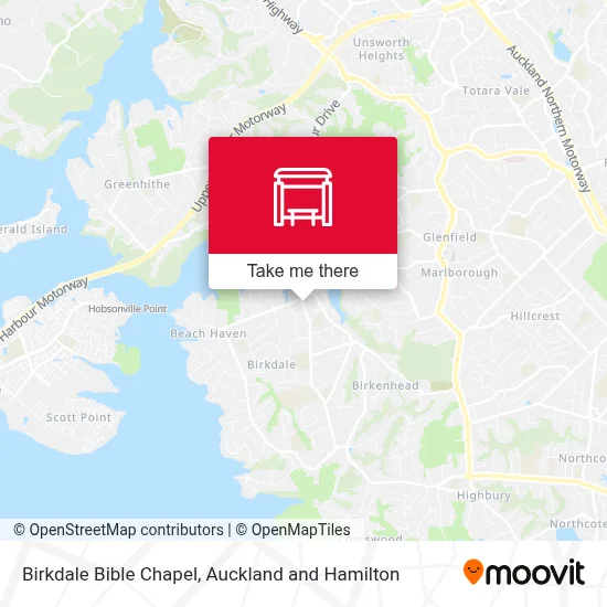 Birkdale Bible Chapel map