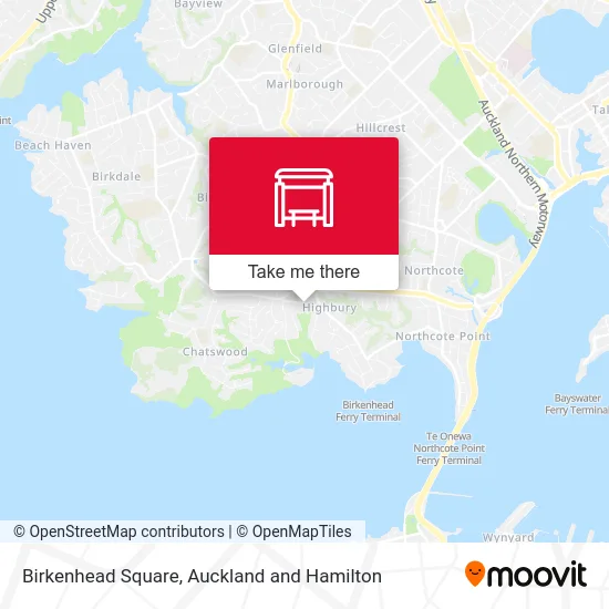 Birkenhead Square map