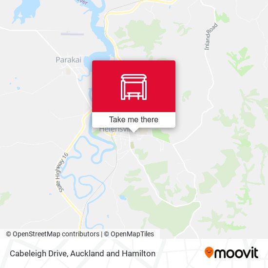 Cabeleigh Drive map