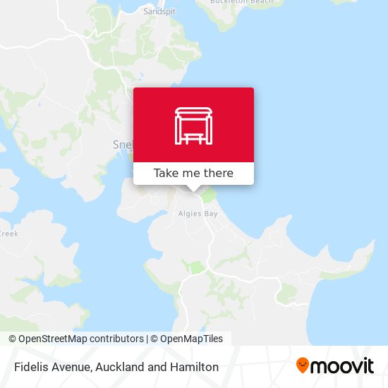 Fidelis Avenue map
