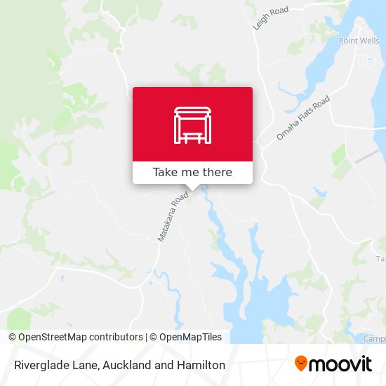 Riverglade Lane map