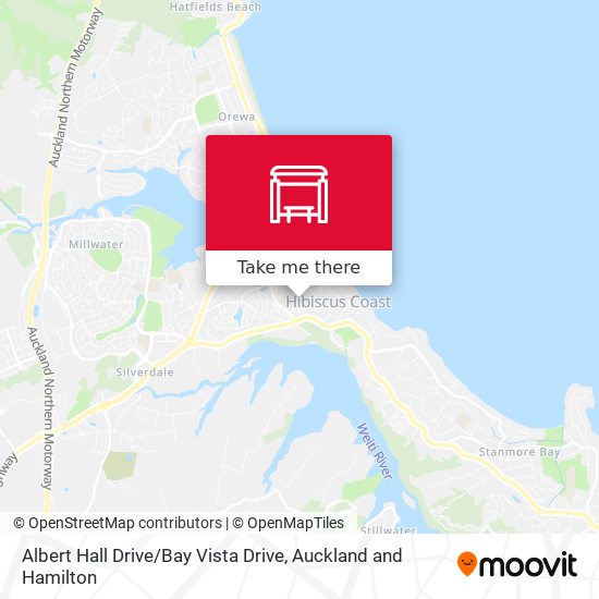 Albert Hall Drive / Bay Vista Drive map