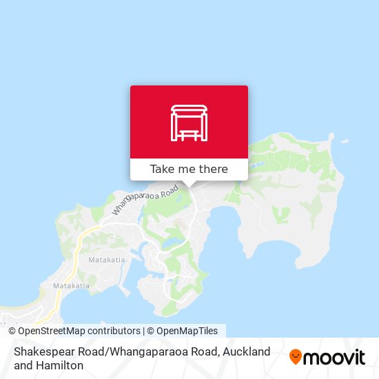 Shakespear Road / Whangaparaoa Road地图