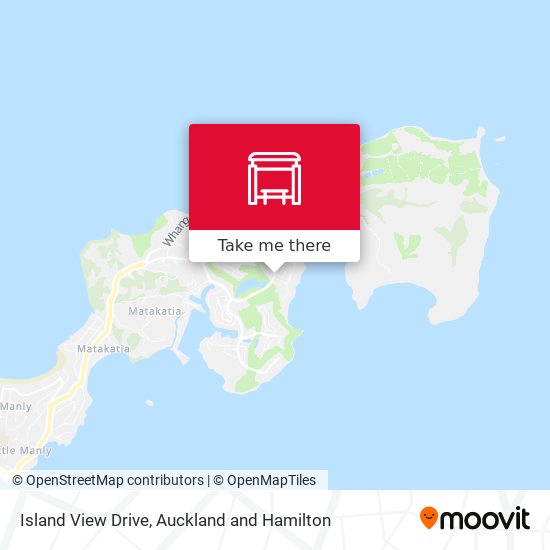 Island View Drive map