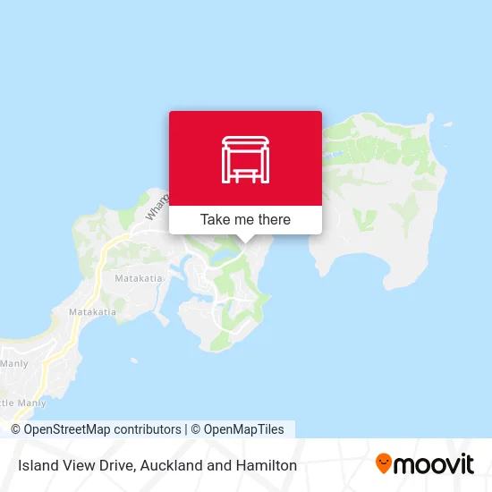 Island View Drive map