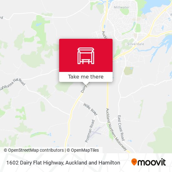 1602 Dairy Flat Highway map