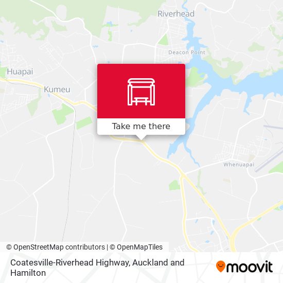 Coatesville-Riverhead Highway map