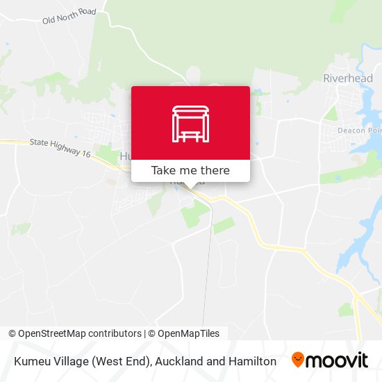 Kumeu Village (West End) map