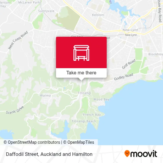 Daffodil Street map