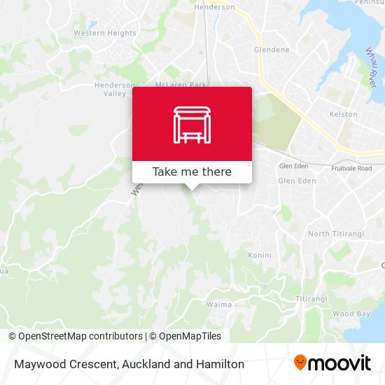 Maywood Crescent map