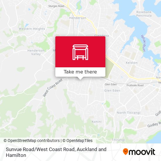 Sunvue Road/West Coast Road map