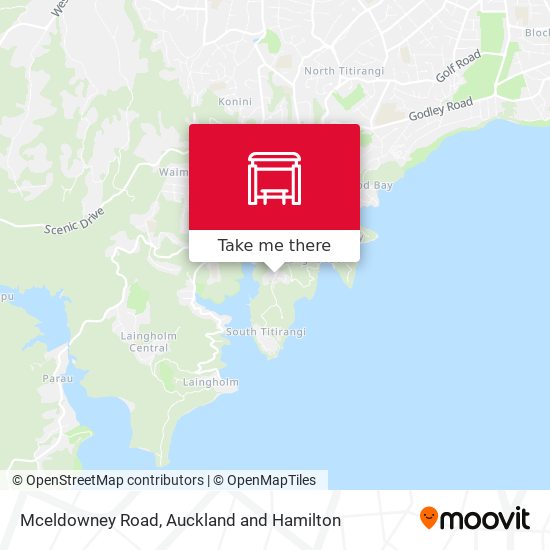 Mceldowney Road map