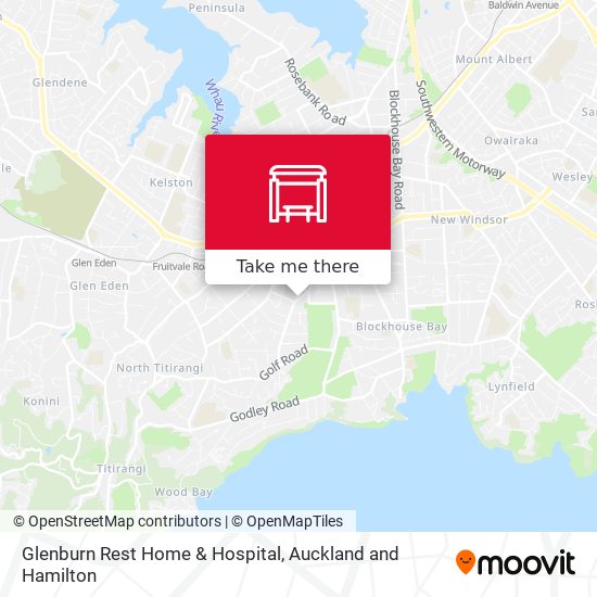 Glenburn Rest Home & Hospital map
