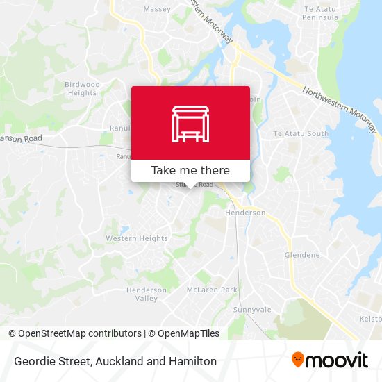 Geordie Street map