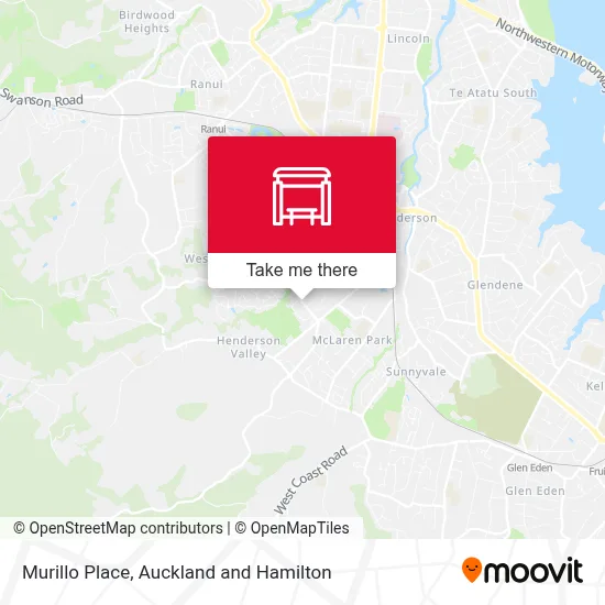 Murillo Place map