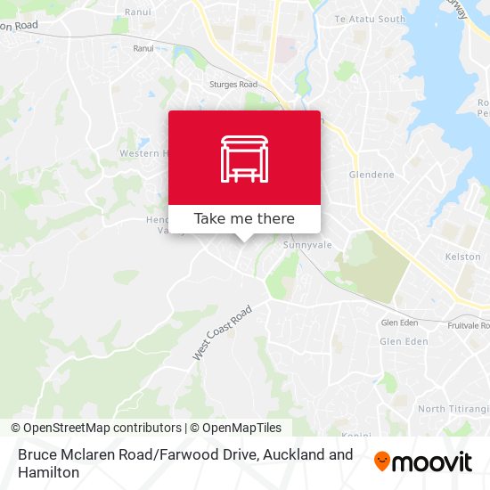 Bruce Mclaren Road / Farwood Drive map