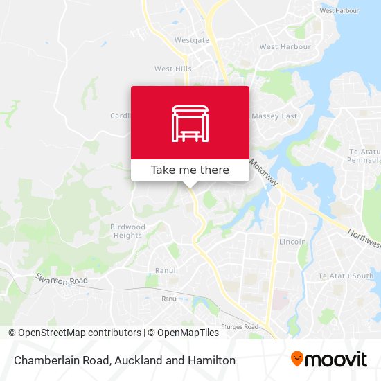 Chamberlain Road map