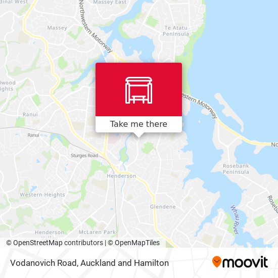 Vodanovich Road map