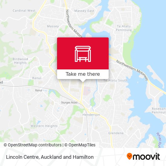 Lincoln Centre map