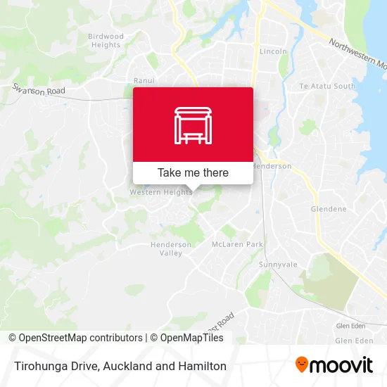 Tirohunga Drive map