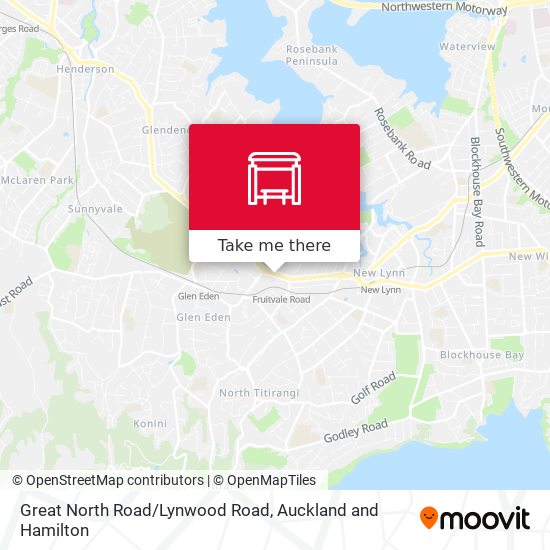 Great North Road/Lynwood Road地图
