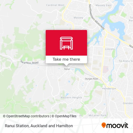 Ranui Station地图