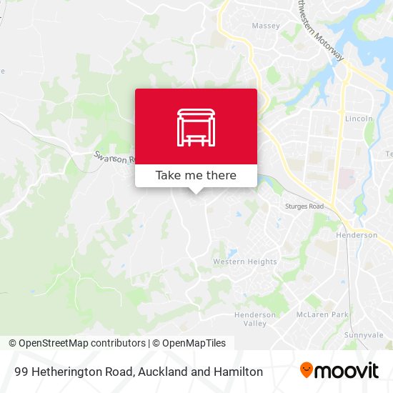 99 Hetherington Road map