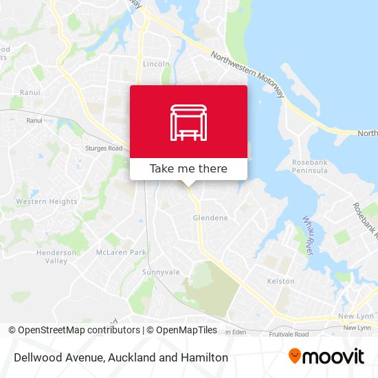 Dellwood Avenue map