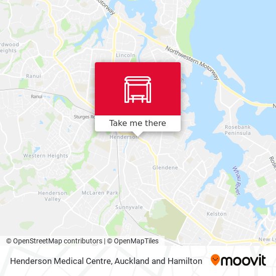 Henderson Medical Centre map