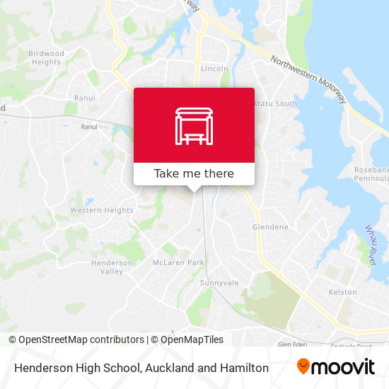 Henderson High School地图