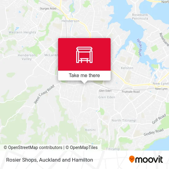 Rosier Shops map
