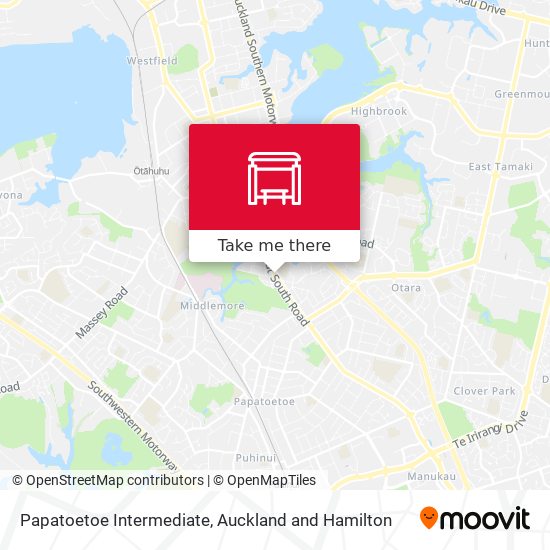 Papatoetoe Intermediate地图