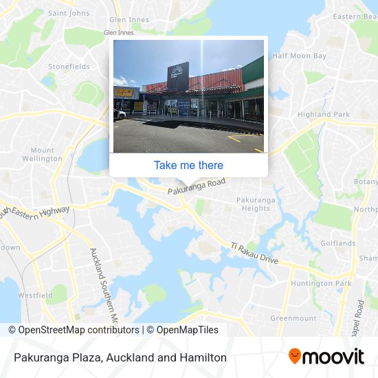 Pakuranga Plaza map