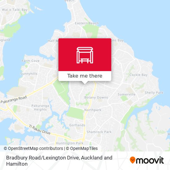 Bradbury Road/Lexington Drive map