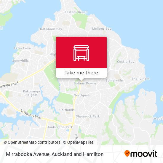Mirrabooka Avenue map
